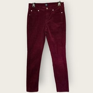 Vintage Red Corduroy Pants - GAP - Size 27L (Women’s)